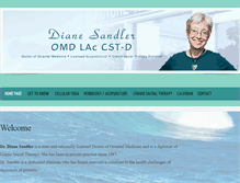 Tablet Screenshot of dianesandler.com